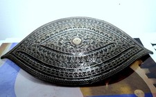 Islamic Malay Silver Belt Buckle Malaysia Large Impressive Antique