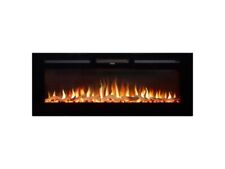 Adam Orlando Inset / Wall Mounted Electric Fire, 50 Inch 10336