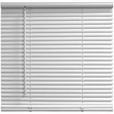 VENETIAN WINDOW BLINDS 1" Cordless Room Darkening Blinds, White Multiple Sizes