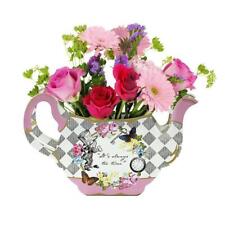 Truly Alice Mad Hatter Tea Party Teapot Vase Table Centrepiece 