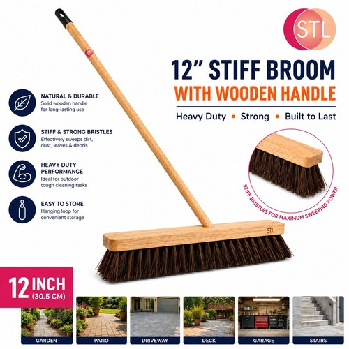 Outdoor garden yard broom - garden,