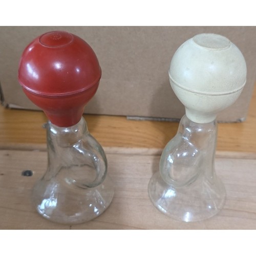 Glass breast pumps - breast, of