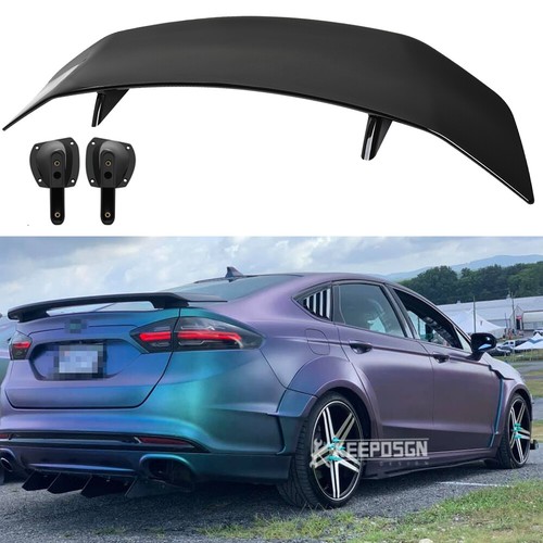 Car rear trunk spoiler - car,