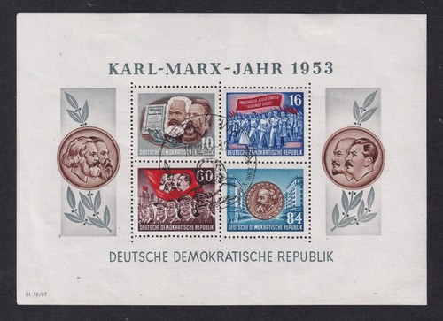 East germany 1953 marx - east,