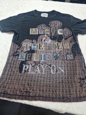 Rare Elvis Jesus T Shirt Large