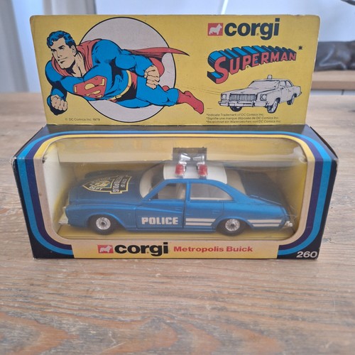 Corgi 260 superman metropolis - 260,