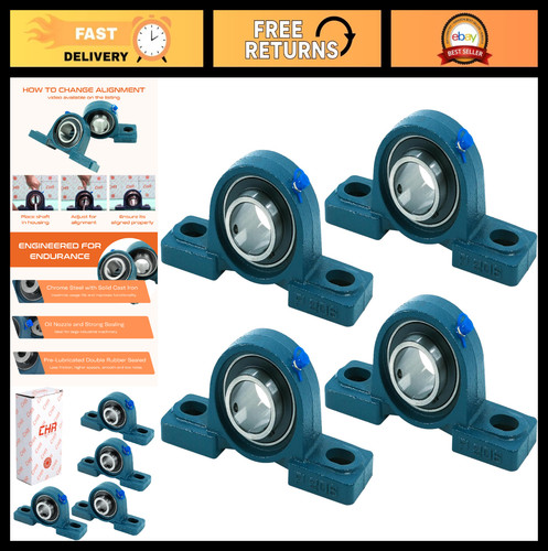 Pack pillow block - block, bearings