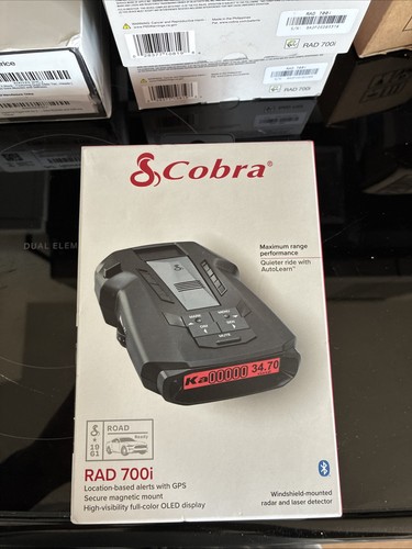 New cobra rad 700i - new,