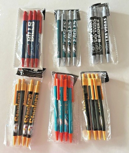 Nfl click pens 4pack - click, ink