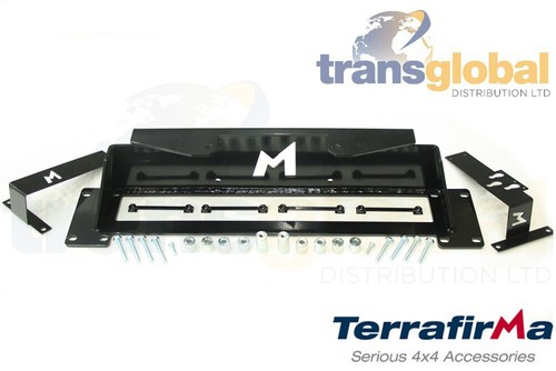 Discreet winch mount for - mount, land