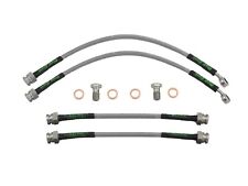 VAUXHALL NOVA GTE GSI SR SRI CORSA A S/STEEL BRAIDED BRAKE LINES HOSES PIPES UZ
