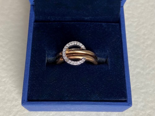 Swarovski gold tone crystal - tone,
