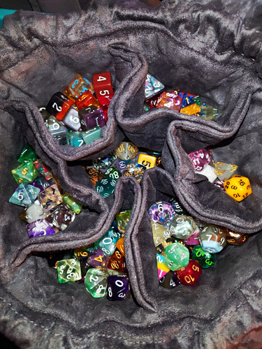 Mystery bag dice - mystery, 5