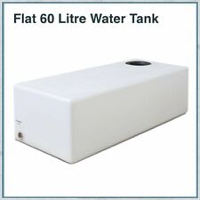 60 LITRE LTR FLAT PLASTIC WATER STORAGE TANK VALETING WINDOW CLEANING -IN STOCK