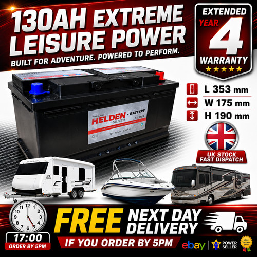 12v 130ah 130 leisure - 130, ah