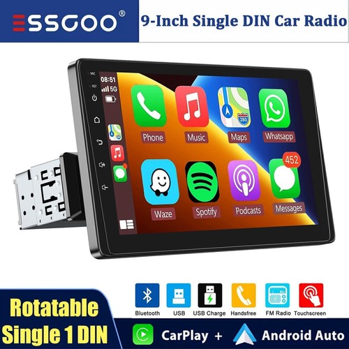 Single din wireless apple - din,