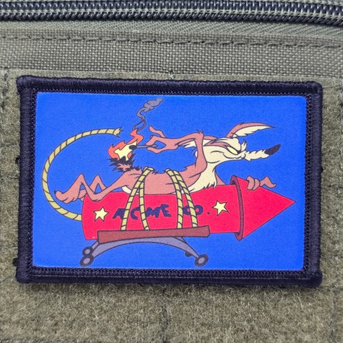 Wile coyote patch - coyote, moral