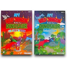 Dinosaur Colouring Activity Dragons Book Books Childrens Kids girls boys A4