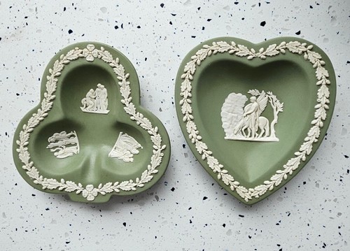 Job lot vintage wedgwood green - job,