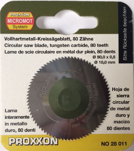 Proxxon solid carbide saw - solid,