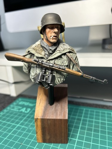 Built and painted - bust,