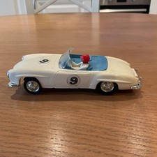 SCALEXTRIC WHITE MERCEDES BENZ 190SL,  no9 triang