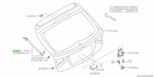 Stay assembly rear trunk boot - assembly,