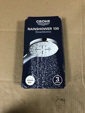 Grohe Rainshower 130 Smartactive Water Saving Shower Head 3 Sprays Chrome New