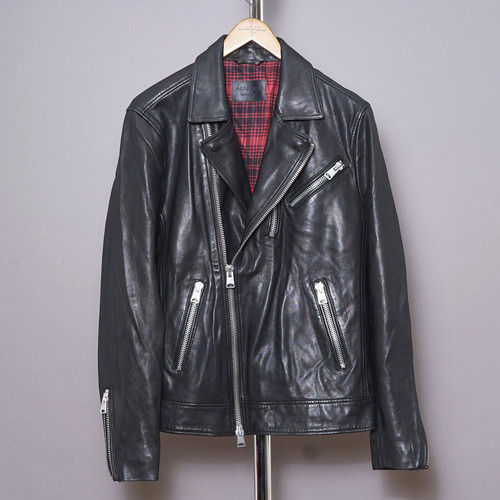 All saints leather jacket - leather,