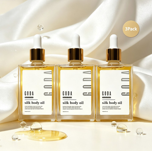 3pack goda silk - body, oil