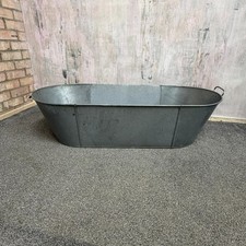 Modern Galvanised Bath Side