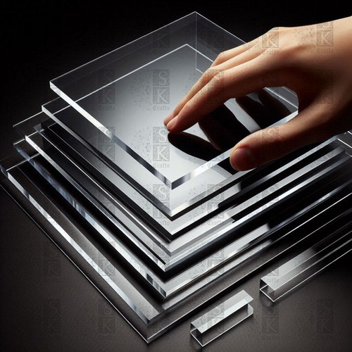 Rectangular square acrylic - square,