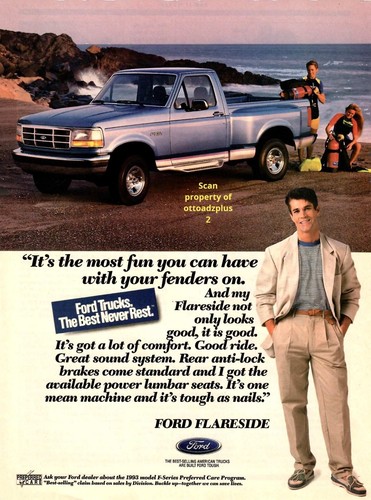 1993 ford 150 flareside 4x4 - 1993,