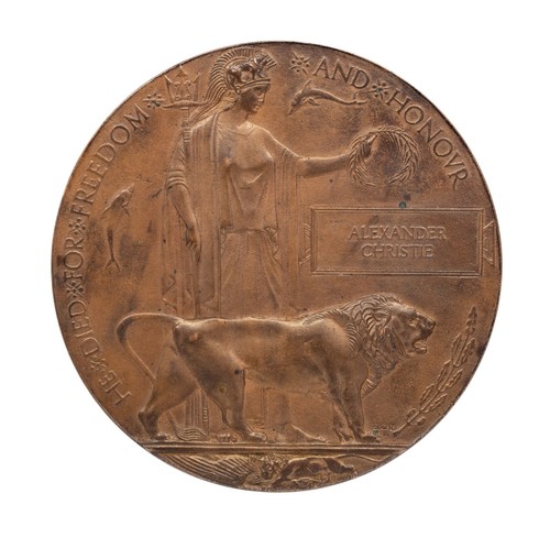 Ww1 memorial plaque alexander - ww1,