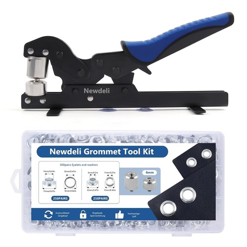 Desktop grommet tool - desktop, 3/8"