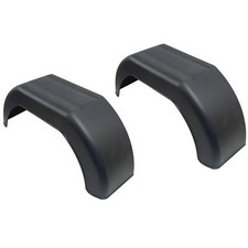 Mudguard for Trailer Wheels 10" Plastic Pair / Wing / Fender TR002