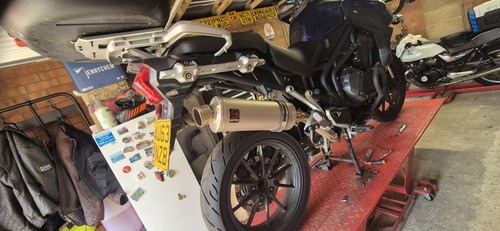 Triumph explorer tiger - explorer, exhaust