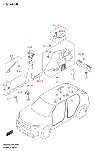 Suzuki genuine grip - genuine,
