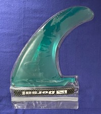 Dorsal Longboard Signature Series Fin 9" Green Clear Surfboard FIN