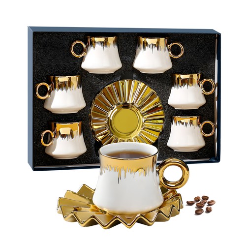 Piece turkish ceramic coffee - turkish,