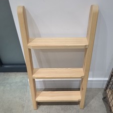 Small 3 Step redwood Wooden 3