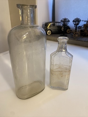 Old medicine bottles from - old,