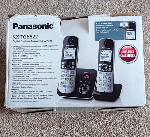 Panasonic tg6822 dect - panasonic,