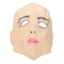 Full Head Female Latex Face