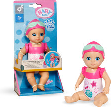 BABY Born Splish Splash Emma, Interactive Bath Time Toy Swimming Emma with Wind 