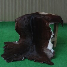 Premium Dark Brown Goat Hide