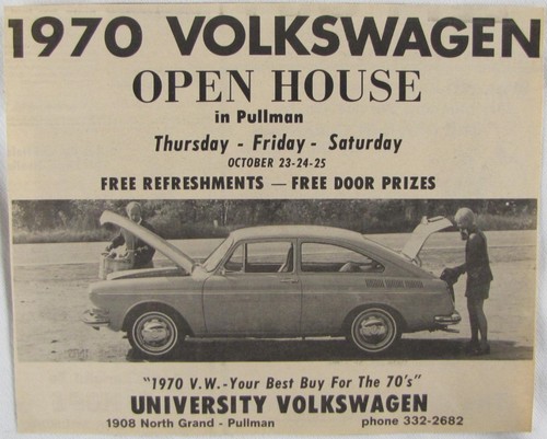 Vintage 1970 volkswagen - vintage,