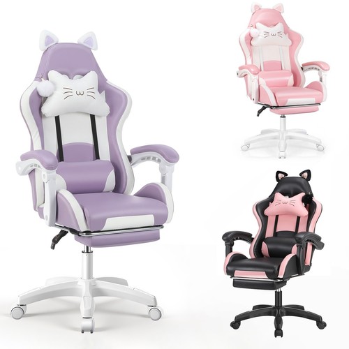Gaming chair with - with, cat