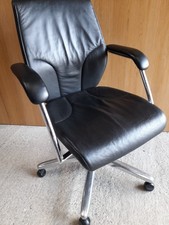 Giroflex leather swivel - giroflex,