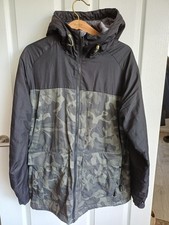Surfanic Men's Jacket Black Camo Size XL Good Condition